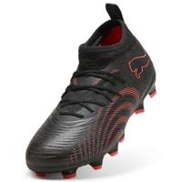 PUMA Future 9 Match Gras / Kunstgras Voetbalschoenen (MG) Kids Zwart Rood - thumbnail