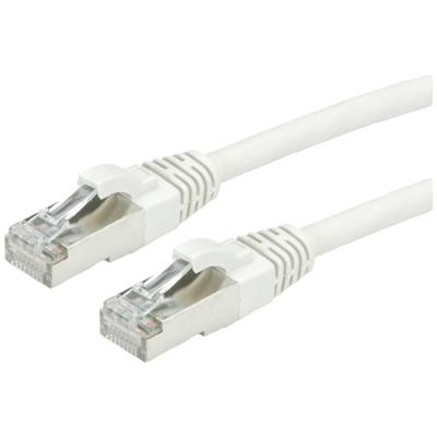 ROLINE S/FTP-kabel Cat.7, LSOH, met RJ-45 connectoren (500 MHz / Klasse EA), grijs, 0,5 m ROLINE S/FTP-kabel Cat.7, LSOH, met RJ-45 connectoren (500 MHz / Klasse EA), grijs, 0,5 m