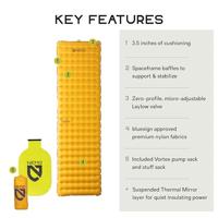 Nemo Tensor Trail Regular Slaapmat Mango/Huckleberry Regular - thumbnail