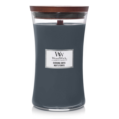 WoodWick large candle evening onyx