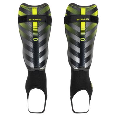Stanno 482121 Liga IV Shin Guards - Black-Neon Yellow - XS Stanno 482121 Liga IV Shin Guards - Black-Neon Yellow - XS