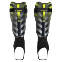 Stanno 482121 Liga IV Shin Guards - Black-Neon Yellow - XS - thumbnail