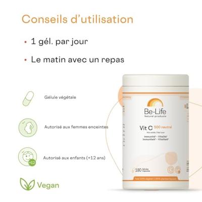 Be-Life Vitamine C 500 neutral 180 Capsules