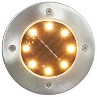 VidaXL Grondlampen 8 st solar led rgb-kleur - thumbnail