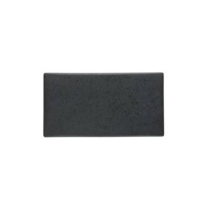 BITZ 821170 serveerschotel Leisteen Steengoed Zwart Rechthoekig