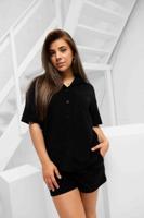 Malelions Limited Towelling Zomerset Dames Zwart - Maat XL - Kleur: Zwart | Soccerfanshop - thumbnail