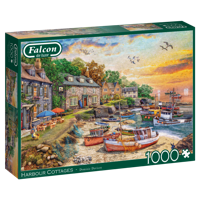 Harbour Cottages Puzzel 1000 Stukjes - thumbnail