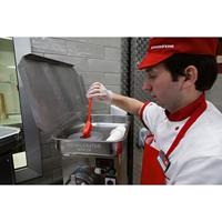 Afwasborstel Vikan smal 290mm wit - thumbnail