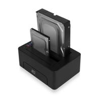 ACT Connectivity 2,5" en 3,5" SATA dual harde schijf docking station dockingstation - thumbnail