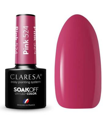 Claresa uv/led gellak 5ml pink 524 classic look