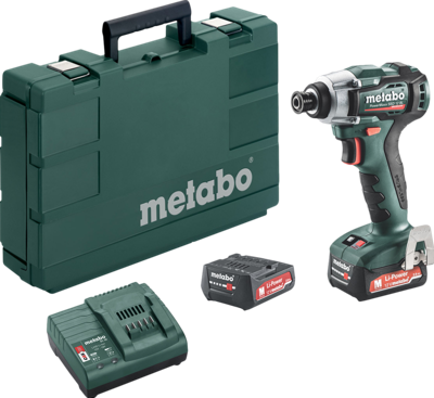 Metabo SSD 12 BL Accu-slagschroevendraaier | 12 V | 2x2 Ah Li-Power | Lader SC 30 | 140 Nm | In Metabox 118 - 601115500 Metabo SSD 12 BL Accu-slagschroevendraaier | 12 V | 2x2 Ah Li-Power | Lader SC 30 | 140 Nm | In Metabox 118 - 601115500