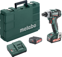 Metabo PowerMaxx SSD 12 BL 601115500 Accu-slagmoersleutel 12 V Aantal meegeleverde accus: 2 2 Ah Li-ion - thumbnail
