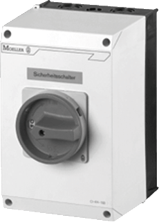 Eaton T5B-4-15682/I4/SVB-SW Onderhoudsschakelaar Voor bodembevestiging, Vergrendelbaar 690 V Zwart 1 stuk(s)