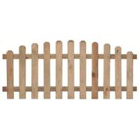 Tuinhek toog geimpregneerd grenen 100 x 180 cm - thumbnail