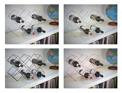 ECHTWERK Keukenaccessoires (Wijnrek voor 8 flessen, Brons)