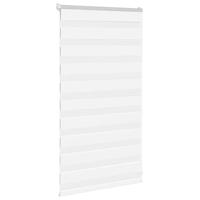 Zebra blind 70x100 cm stofbreedte 65,9 cm polyester wit - thumbnail