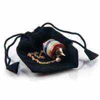 Pendel Met Ringen Chakrakleuren Groot - thumbnail