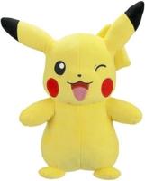 Pokemon Pluche - Blinking Pikachu (30cm) - thumbnail