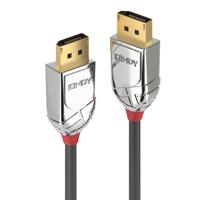 LINDY DisplayPort Aansluitkabel DisplayPort-stekker, DisplayPort-stekker 2.00 m Zilver 36302 DisplayPort-kabel - thumbnail