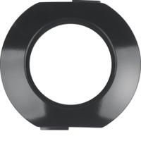 Berker serie 1930 middenafdekraam zwart - thumbnail