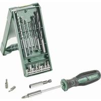 Bosch Accessories Mini X-Line 2607017654 Boor- en bitassortiment 16-delig Hout, Steen, Beton, Metselwerk 4 mm, 5 mm, 6 mm, 8 mm - thumbnail
