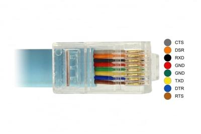 Delock USB 2.0 Adapter [1x USB-C 2.0 stekker - 1x RJ45-stekker] 63914 3 m