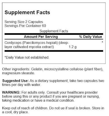 Cordyceps | Swanson | 120ct