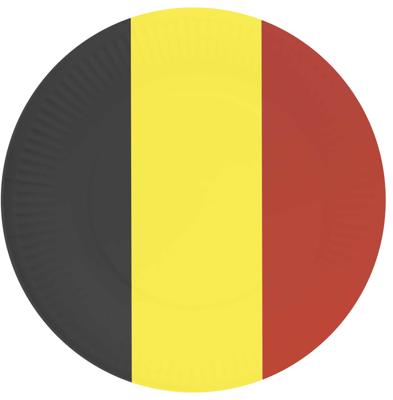 Feestborden België - 23 cm