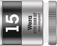 Wera 8790 HMB HF Zyklop Hand- en Machinedop, met 3/8"-aandrijving met vasthoudfunctie, 15.0 x 29.0 mm - 1 stuk(s) - 05003749001 - thumbnail