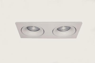 Artdelight Witte inbouwspotAlice dubbel - DL 922 WI