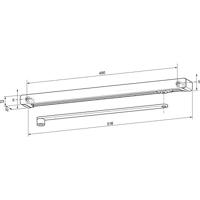 dormakaba glijarm - G-N XEA - t.b.v. deurdrangers TS 92 XEA/ 98 XEA - zilver - thumbnail