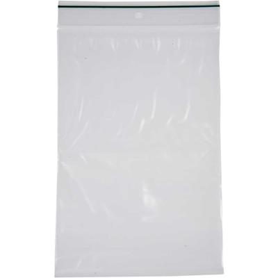 Zip Lock zakjes, afm 12x18 cm, dikte 0,05 mm, 100 stuk/ 1 doos