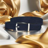 Vittorio Blue (Riem) Lureaux - Nette Riemen Voor Heren - thumbnail