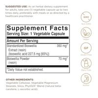 Solgar Boswellia Resin Extract Capsules - thumbnail