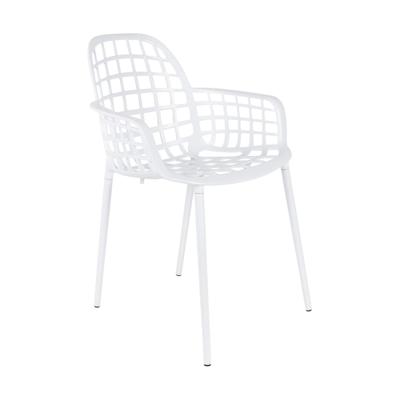 Zuiver Tuinstoel 'Albert Kuip' Aluminium, kleur Wit