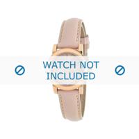 Horlogeband Burberry BU9210 Leder Roze 14mm - thumbnail