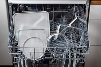 Pyrex schaal met kunststof deksel 1.5L - thumbnail
