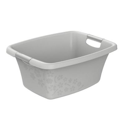 Rotho Flowers Wasmand 25L Cool Grijs Rotho Flowers Wasmand 25L Cool Grijs