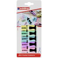Edding Textmarker 7 Mini 4-7-5-1099 Geel, Oranje, Roze, Lichtblauw, Lichtgroen 1 mm, 3 mm 1 stuk(s) - thumbnail
