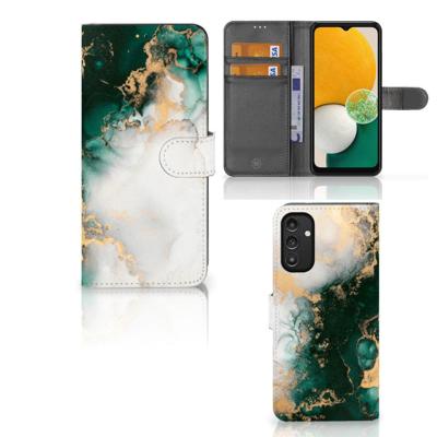 Bookcase voor Samsung Galaxy A14 5G Marmer Groen Bookcase voor Samsung Galaxy A14 5G Marmer Groen