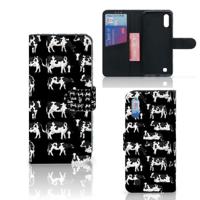 Samsung Galaxy M10 | Telefoonhoesje | Met pasjeshouder | Koetjes - thumbnail