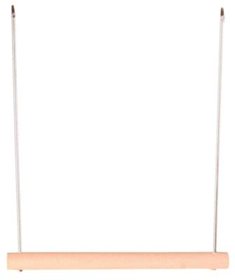 TRIXIE TRAPEZESCHOMMEL DRAAD / HOUT 12X13 CM 4 ST