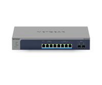 Netgear MS510TXUP netwerk-switch Managed L2/L3/L4 10G Ethernet (100/1000/10000) Power over Ethernet (PoE) Grijs, Blauw - thumbnail