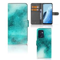 Hoesje OPPO Find X5 Lite | Reno 7 5G Painting Blue - thumbnail