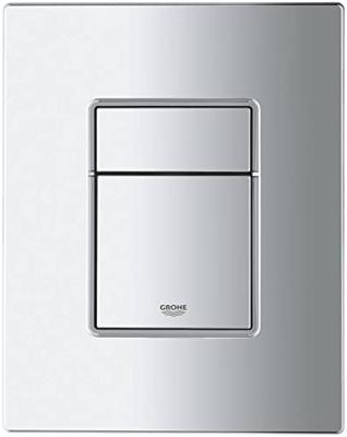 Grohe Bedieningsplaat DF Plieger Solido Even 2-Knops Chroom