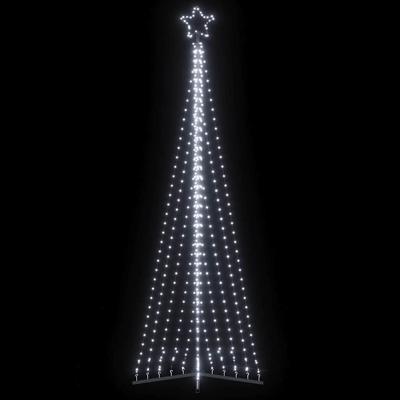 VidaXL Led-kerstboom 495 leds koud wit 300,5 cm