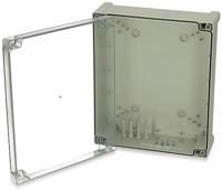 Fibox TPC 342912T Universele behuizing 334 x 289 x 117 x 117 Polycarbonaat Lichtgrijs 1 stuk(s) - thumbnail