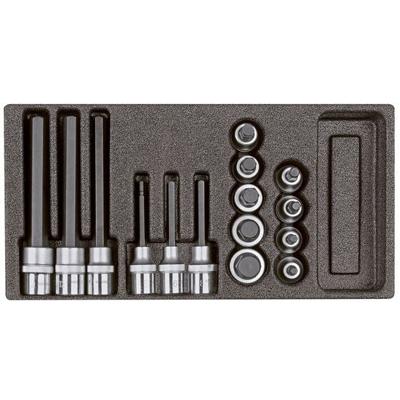 Gedore Dopsleutelschroevendraaiers 1/2” | 2/6 CT-module | 15-dlg - 3301710 Gedore Dopsleutelschroevendraaiers 1/2” | 2/6 CT-module | 15-dlg - 3301710