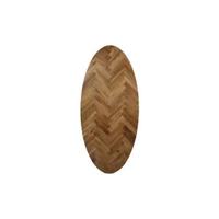 HSM - HSM Collection-Ovaal Tafelblad Fishbone-220x110x4-Naturel-Eiken - thumbnail