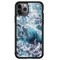iPhone 11 Pro Max glazen hardcase - Oceaan - thumbnail